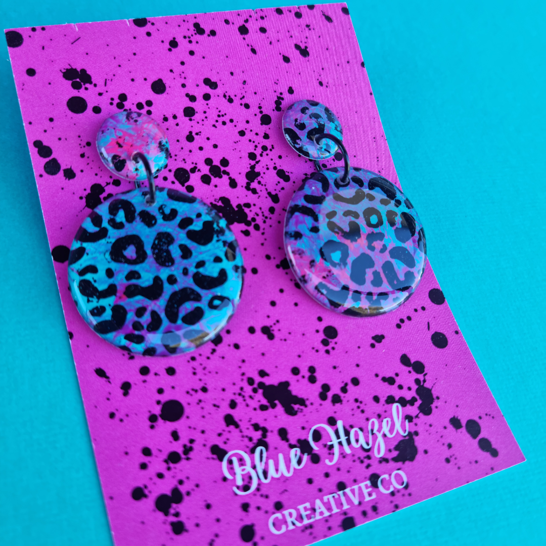 LEOPARD DANGLES