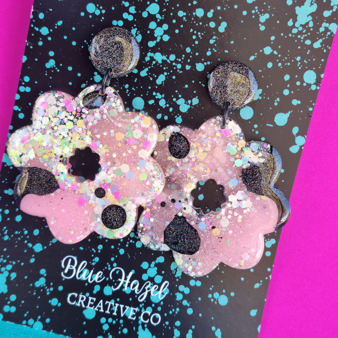 FLOWER POWER DANGLES