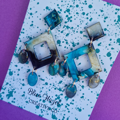 INTO THE BLUE DANGLES