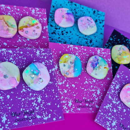 PASTELL CONFETTI STUDS