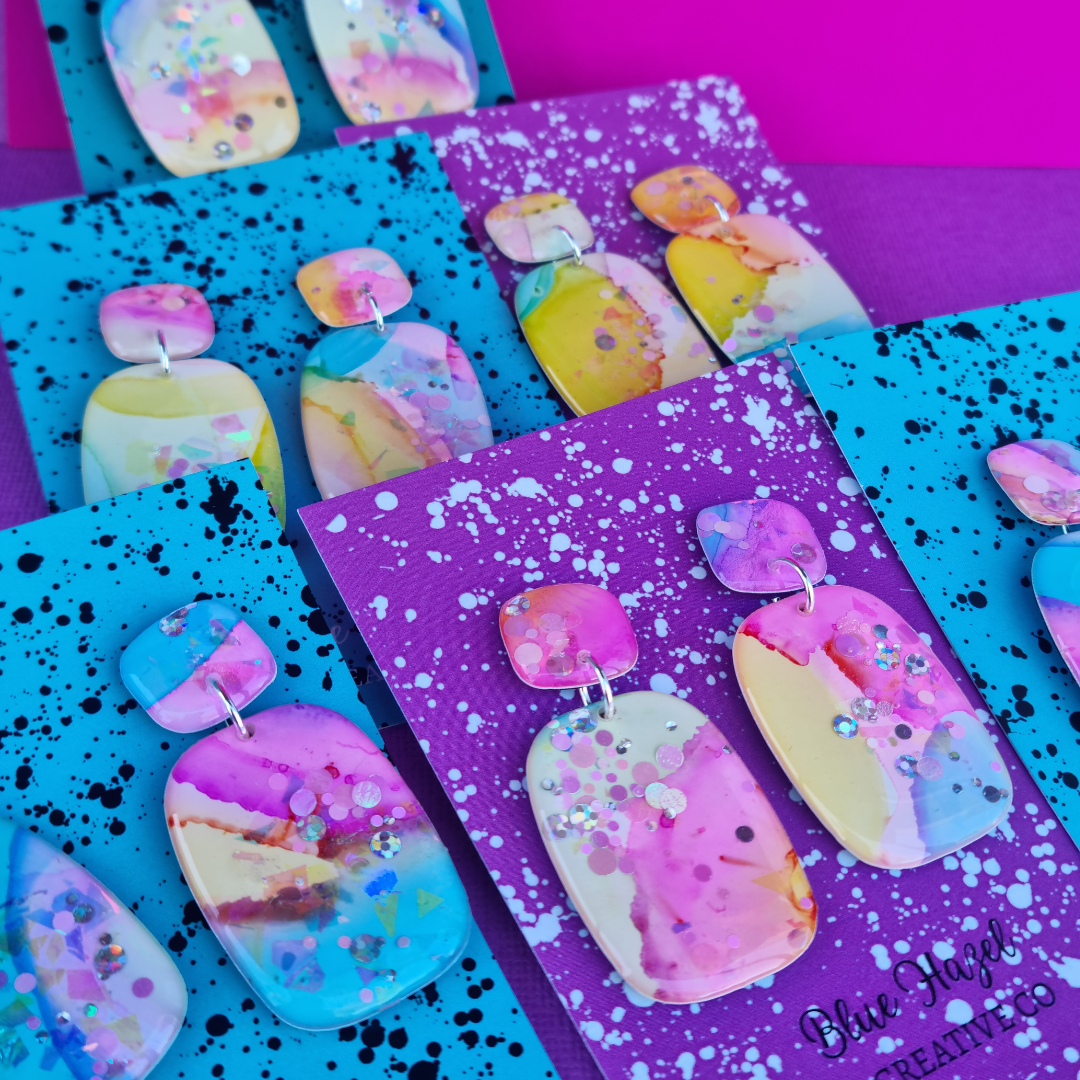 PASTELL CONFETTI DANGLES