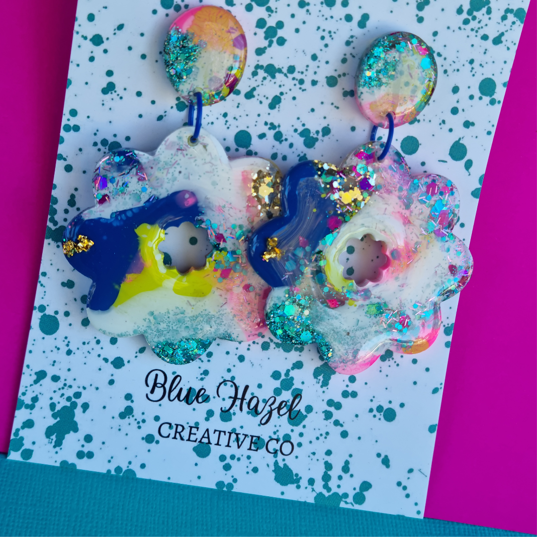 FLOWER POWER DANGLES