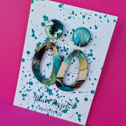 INTO THE BLUE DANGLES