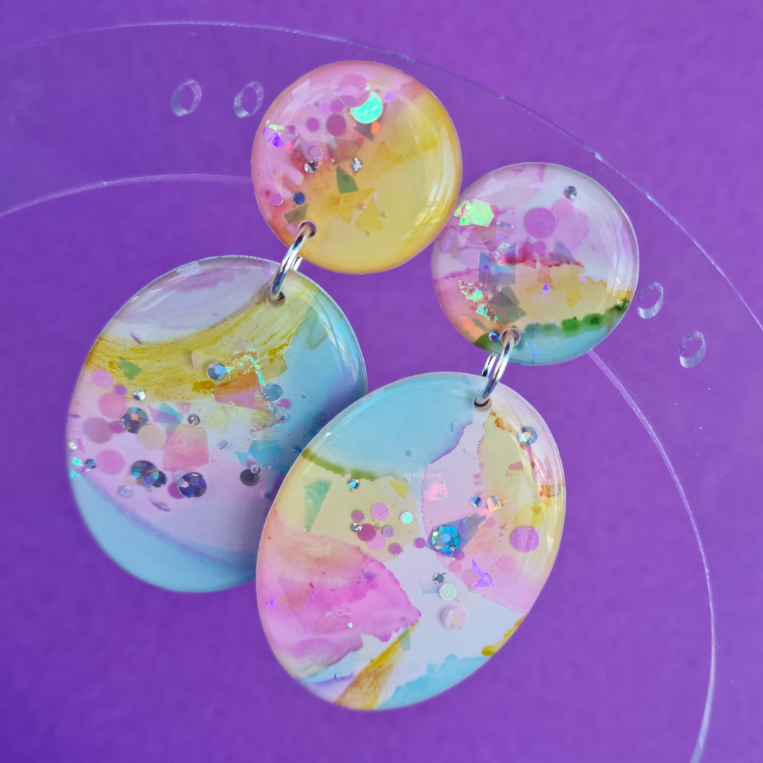 PASTELL CONFETTI DANGLES