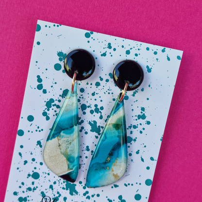 INTO THE BLUE DANGLES