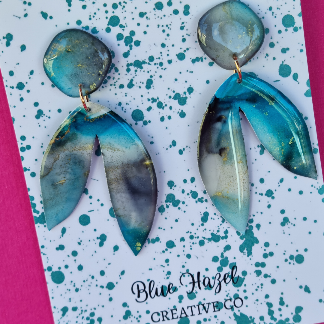 INTO THE BLUE DANGLES