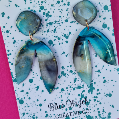 INTO THE BLUE DANGLES