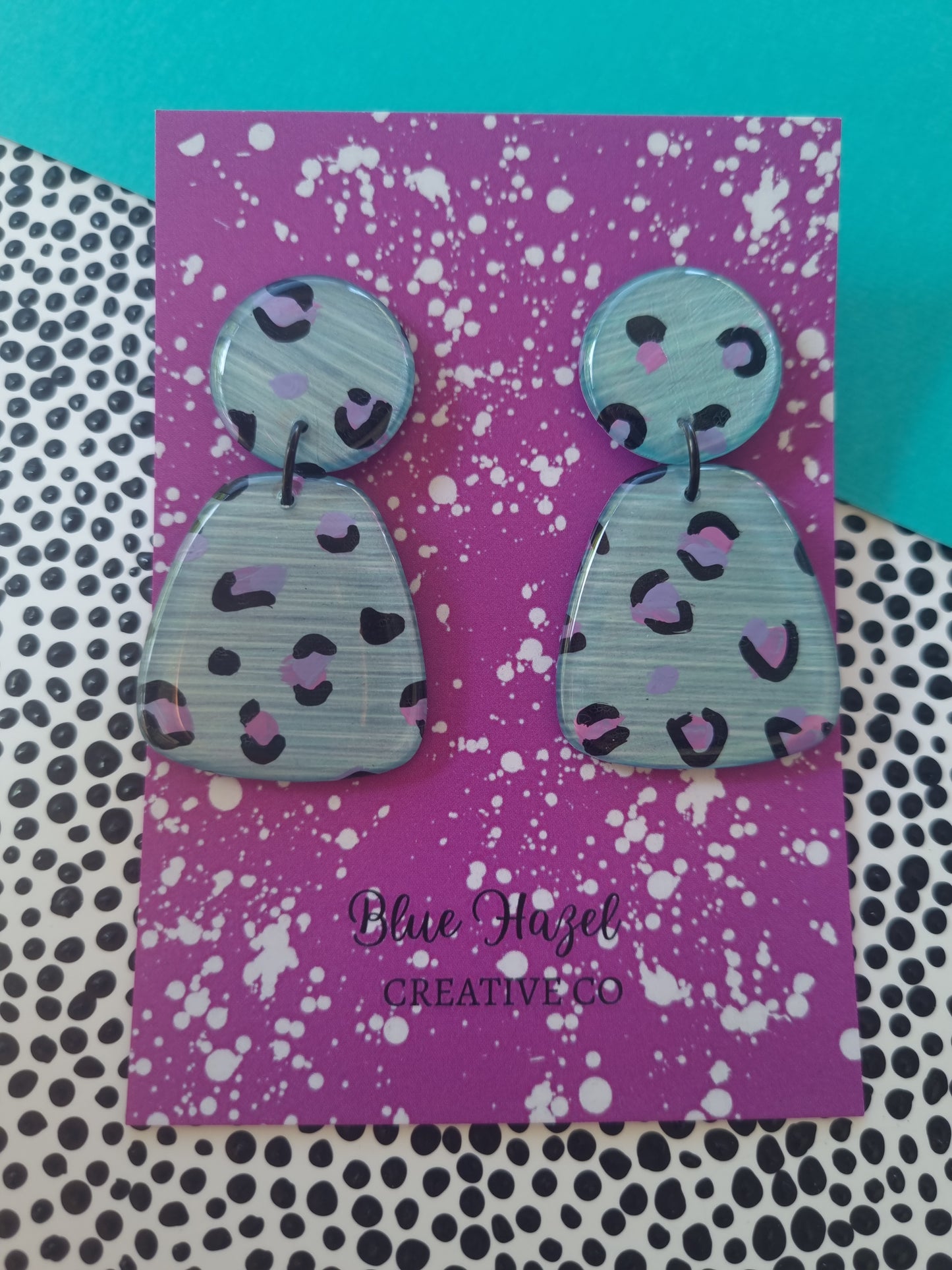 LEOPARD DANGLES